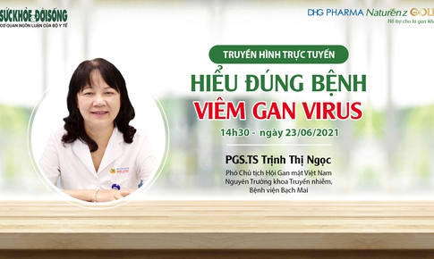 Truyền h&#236;nh trực tuyến: Hiểu đ&#250;ng bệnh vi&#234;m gan virus