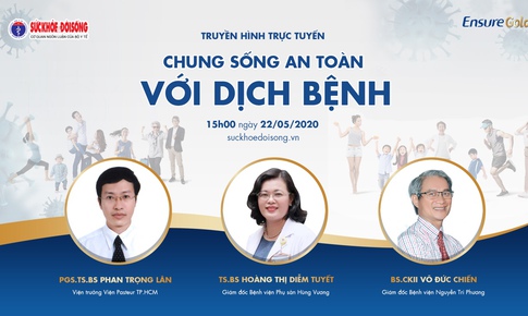 Truyền h&#236;nh trực tuyến: Chung sống an to&#224;n với dịch bệnh