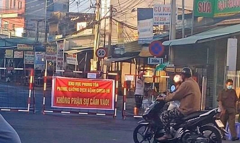 Đồng Nai phong tỏa khu vực 867 nhân khẩu liên quan bệnh nhân COVID-19