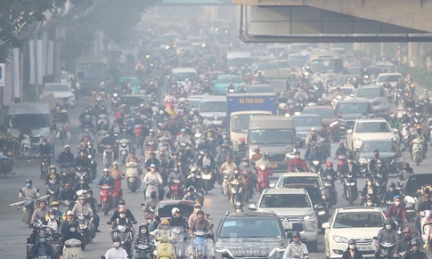 Hà Nội tái diễn ô nhiễm không khí nghiêm trọng