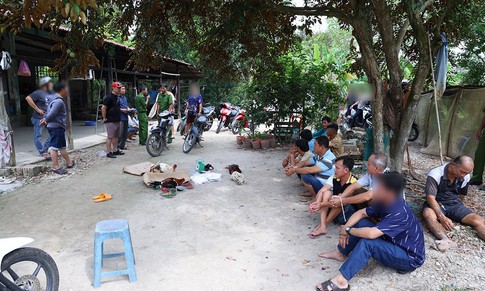 Đột kích bãi đất trống, bắt giữ 8 đối tượng tham gia đá gà ăn tiền