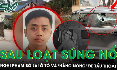 Vụ chiến sĩ công an hy sinh: Sau loạt súng nổ, nghi phạm bỏ lại ô tô và ‘hàng nóng’ để tẩu thoát
