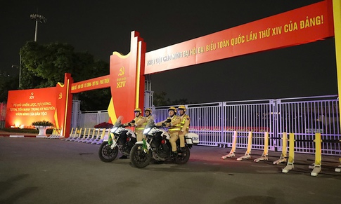 Hà Nội cấm xe tải nặng trên Đại lộ Thăng Long, Vành đai 3 từ 20/1 đến 25/1 phục vụ Đại hội Đảng