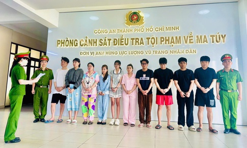 Công an TPHCM triệt phá ổ ma túy có đối tượng bị truy nã quốc tế