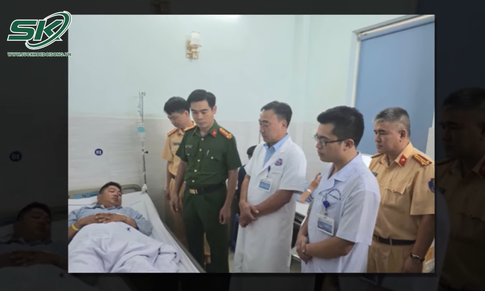 'Quái xế' Hải Phòng phớt lờ hiệu lệnh, liều lĩnh lái môtô tông gãy chân Đại úy CSGT