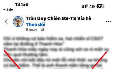 Thực hư thông tin 2 chiến sĩ CSGT tử vong khi truy đuổi phương tiện