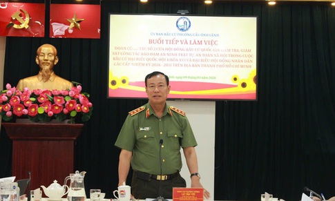 Triển khai đồng bộ các giải pháp bảo đảm an ninh trật tự cho ngày bầu cử tại TPHCM