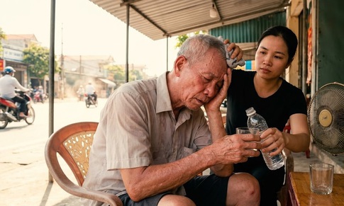 Nắng nóng khiến người cao tuổi dễ bị rối loạn điện giải