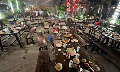 Khởi tố vụ dùng ly thủy tinh đập vào đầu nhau sau chầu nhậu