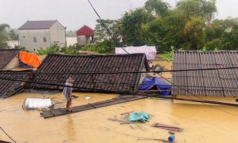 Miền Bắc giảm nhiệt, các tỉnh từ Tp Huế trở vào tiếp tục mưa lớn