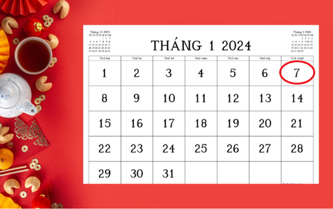 Lịch âm 7/1 - Âm lịch hôm nay 7/1 - Lịch vạn niên ngày 7/1/2024