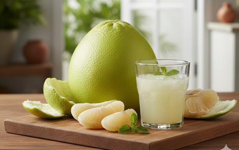 Nên uống nước ép bưởi hay ăn bưởi nguyên múi?