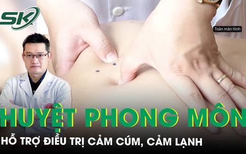 Hướng dẫn c&#225;ch bấm huyệt phong m&#244;n hỗ trợ giảm triệu chứng cảm c&#250;m 