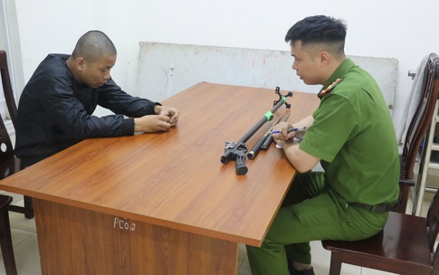 Bắt ổ nhóm táo tợn dùng hung khí cướp, trộm tài sản