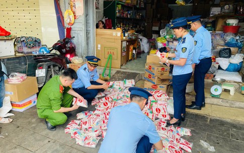 Phát hiện hơn 500kg bột ngọt có dấu hiệu giả mạo nhãn hiệu và không rõ nguồn gốc xuất xứ