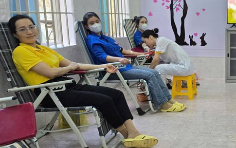Đảm bảo ngân hàng máu để cấp cứu, điều trị cho bệnh nhân