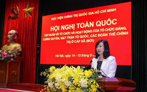 Bộ trưởng Đào Hồng Lan: Quyết liệt phân cấp, phân quyền và cắt giảm thủ tục hành chính về y tế