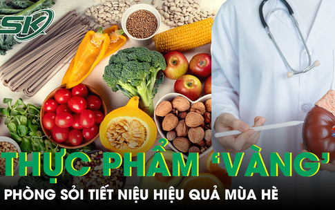 Bác sĩ gợi ý những thực phẩm “vàng” giúp phòng sỏi tiết niệu hiệu quả