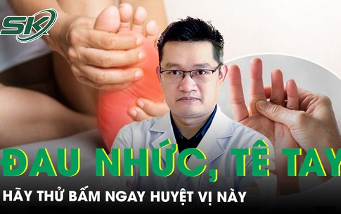 Đau nhức, t&#234; b&#236; tay ch&#226;n h&#227;y bấm ngay huyệt vị n&#224;y