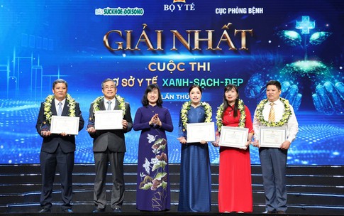 Động lực để các cơ sở y tế tiếp tục xây dựng môi trường Xanh - Sạch - Đẹp, phục vụ người bệnh ngày càng tốt hơn