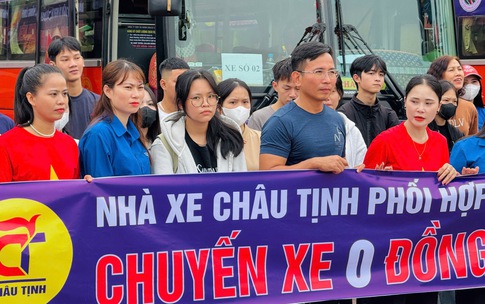'Chuyến xe 0 đồng' chắp cánh ước mơ cho sinh viên