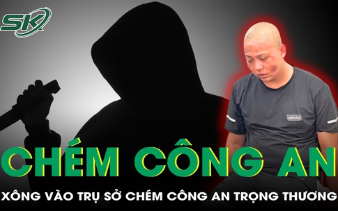 Khống chế đối tượng hung hãn xông vào trụ sở Công an phường Ba Đồn chém cán bộ trọng thương