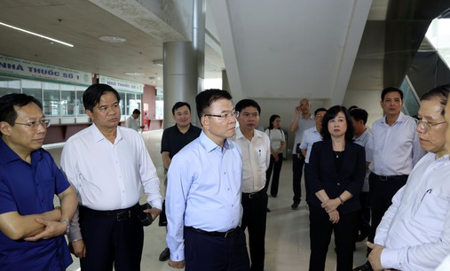 Phó Thủ tướng yêu cầu huy động thêm nhân lực thi công cơ sở 2 Bệnh viện Bạch Mai và Việt Đức