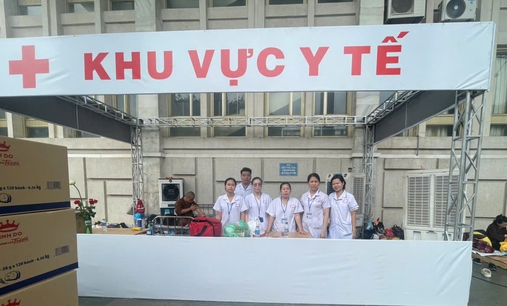 Y bác sĩ đã cấp cứu gần 100 trường hợp trong Đại lễ Vesak tại Hà Nội