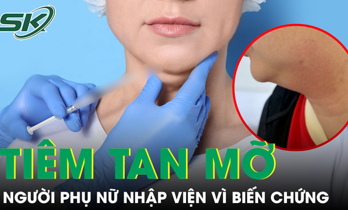 Người phụ nữ gặp biến chứng sau thủ thuật tiêm tan mỡ