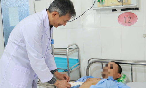 Cứu kịp thời bệnh nhân bị thủng tim