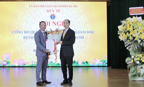 Hà Nội: BSCKII Cao Đức Chinh được bổ nhiệm làm Giám đốc BVĐK Đông Anh