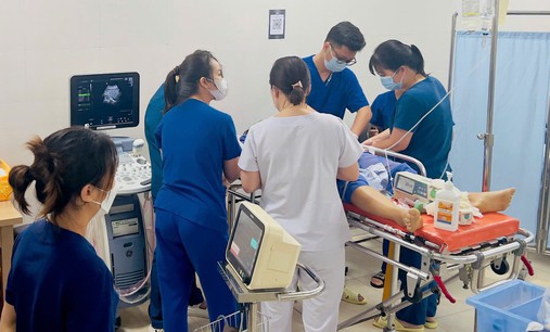 Báo động đỏ cứu bệnh nhân chửa ngoài tử cung vỡ, mất hơn 2 lít máu