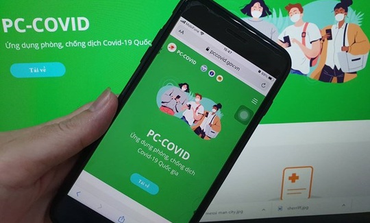 PC-COVID cập nhật tính năng tự khai kết quả xét nghiệm trên mục "Ví giấy tờ"