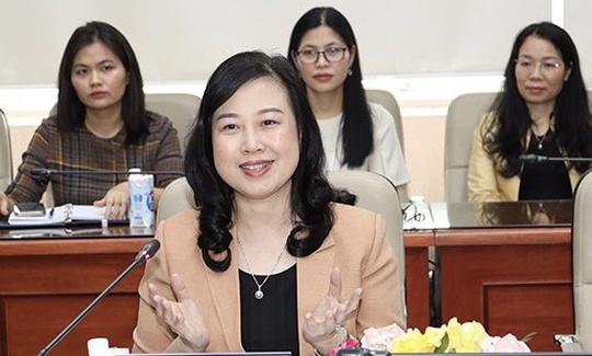 Bộ trưởng Bộ Y tế Đào Hồng Lan tiếp đoàn doanh nghiệp của Hội đồng Kinh doanh Hoa Kỳ - ASEAN