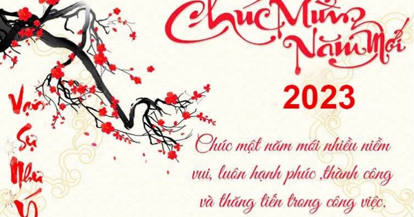 Những Lời Chúc Năm Mới 2023 Hay Và Ý Nghĩa Nhất