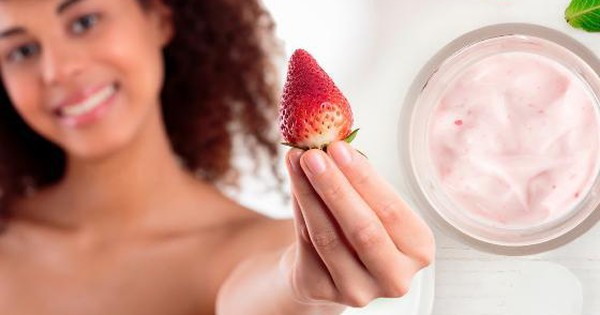 tác dụng của dâu tây đối với da