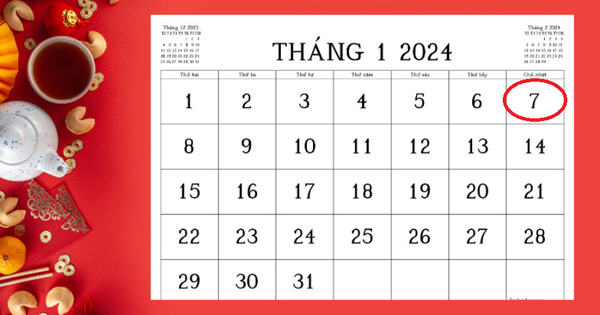 Lịch âm 7/1 - Âm lịch hôm nay 7/1 - Lịch vạn niên ngày 7/1/2024