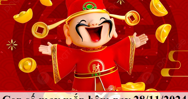 Con số may mắn hôm nay 28/11/2024 - số tài lộc 12 con giáp - số cát lành ngày mới