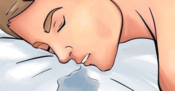 Giải pháp ngừng chảy nước dãi khi ngủ