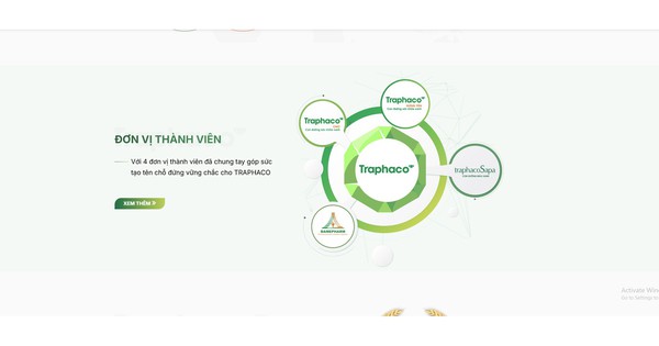 Mỗi cổ phiếu TRA của Traphaco được cộng 2.000 đồng