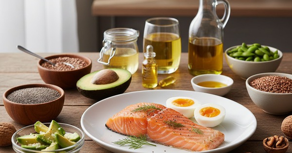 Nên uống DHA cùng với bữa ăn giàu chất béo.