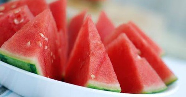 7 lợi ích sức khỏe khi ăn dưa hấu