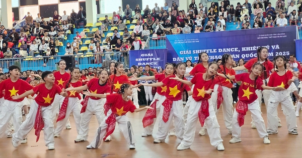 Gần 1.000 VĐV tranh tài giải shuffle dance, khiêu vũ và dân vũ thể thao toàn quốc năm 2025
