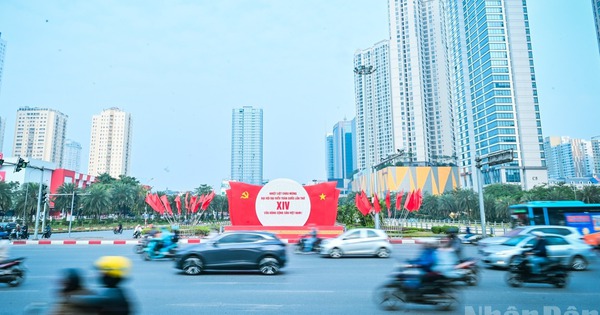 Gallery - Thủ đô Hà Nội rực rỡ đón chào Đại hội XIV của Đảng