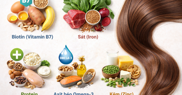 5 dưỡng chất thiết yếu giúp giảm rụng tóc, nuôi tóc chắc khỏe từ gốc