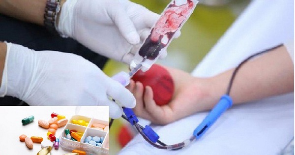 Cách hiến máu an toàn: uống thuốc gì không được hiến máu ?
