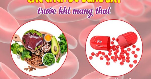 Tại sao phụ nữ cần bổ sung sắt trước khi mang thai?
